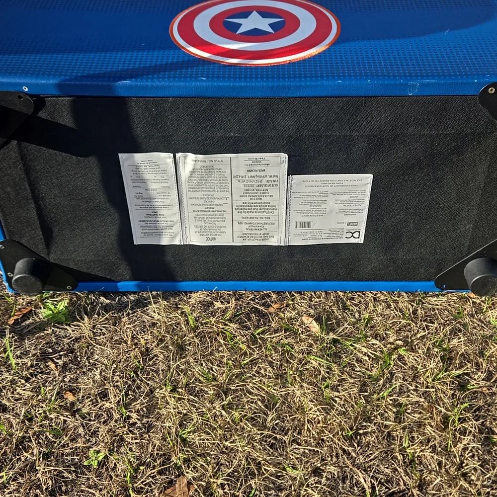 Marvel Blue Avengers Storage Bench - Picture 6 of 9